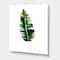 Designart - Single Banana Leaf - Bohemian & Eclectic Canvas Wall Art Print